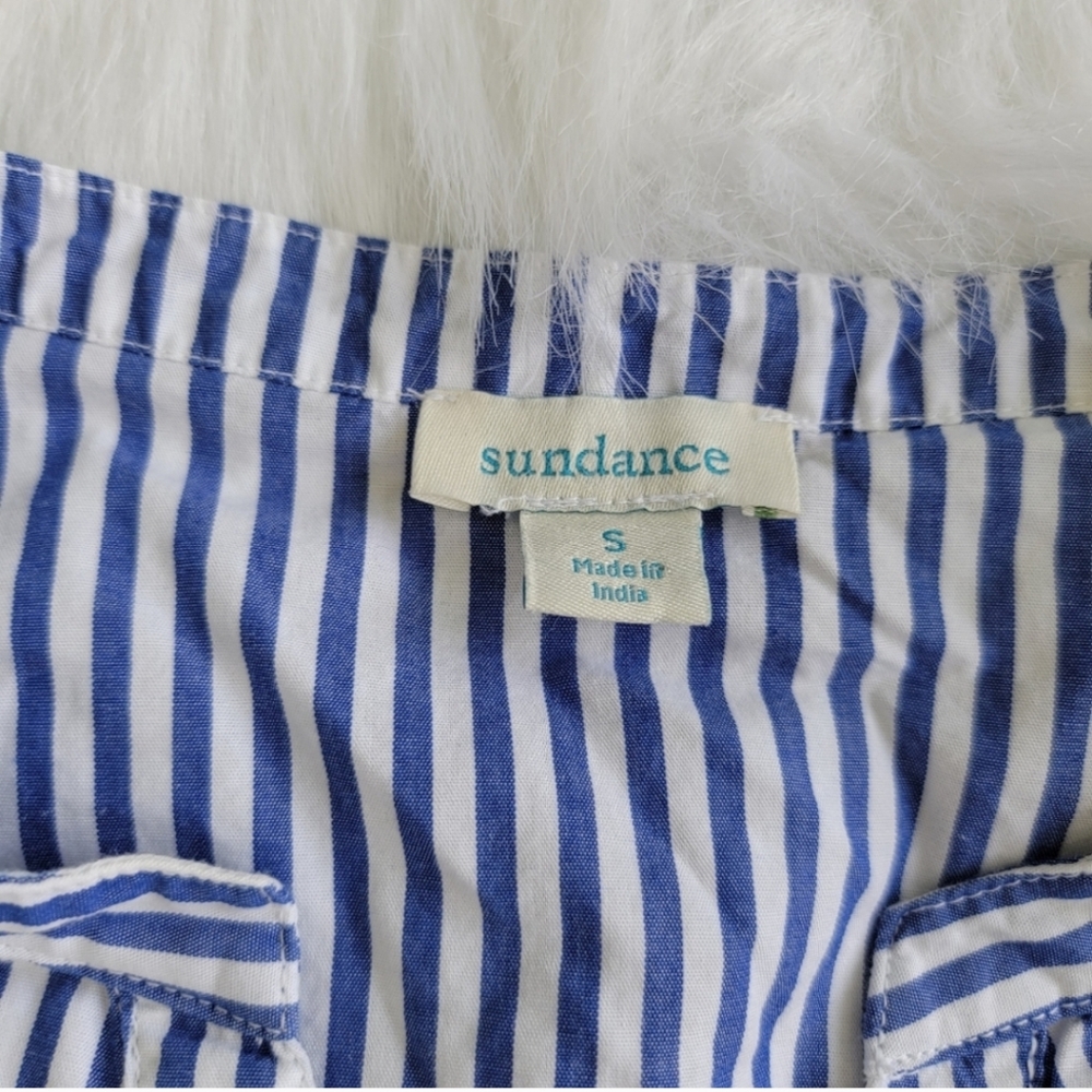 Sundance women's tie button-down shirt size small - Picture 4 of 4